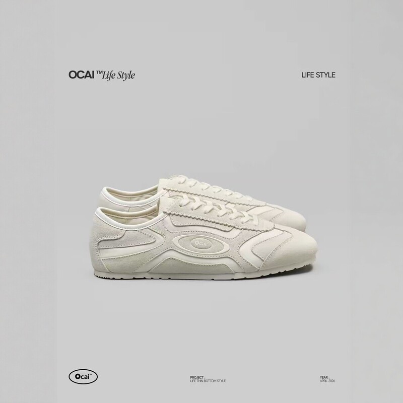 Replica European-Style Cigar White Training Shoes for Women 2026 New Retro Thin-Soled Casual Shoes Versatile Fashion Sneakers Replica European-Style Cigar White Training Shoes for Women 2026 New Retro Thin-Soled Casual Shoes Versatile Fashion Sneakers