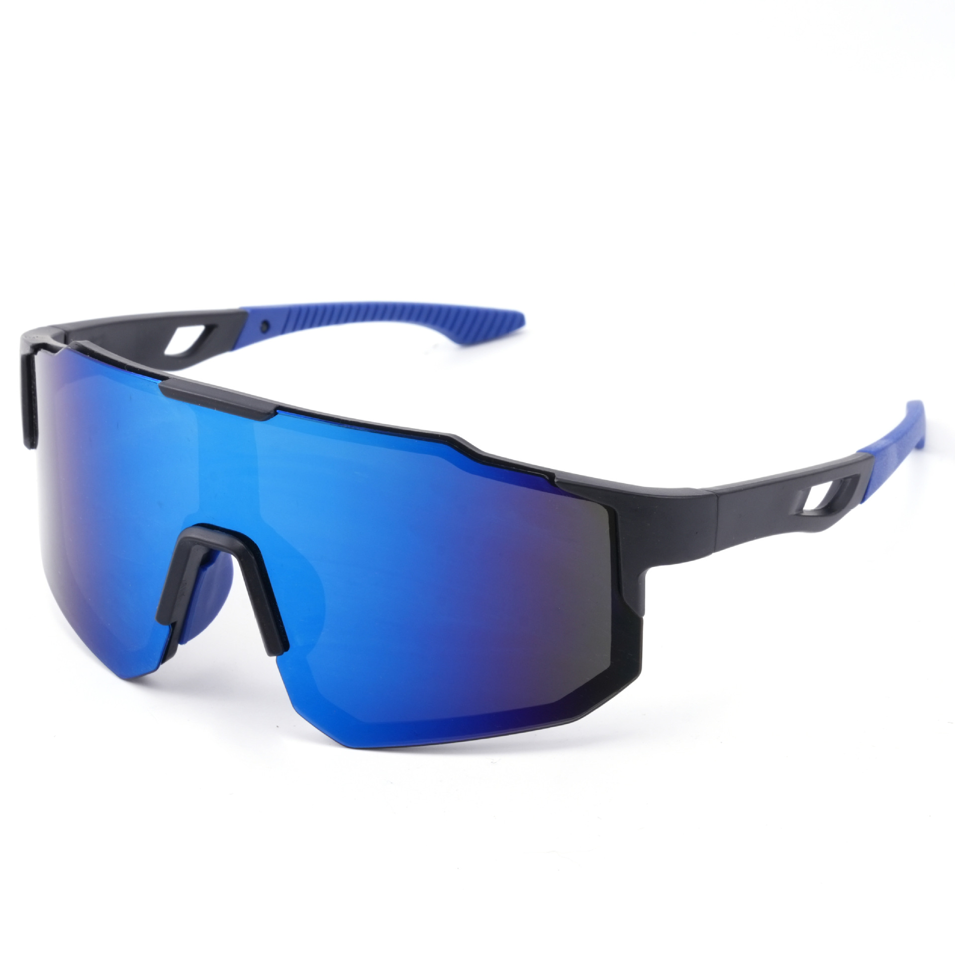 Black and blue frame blue diaphragm