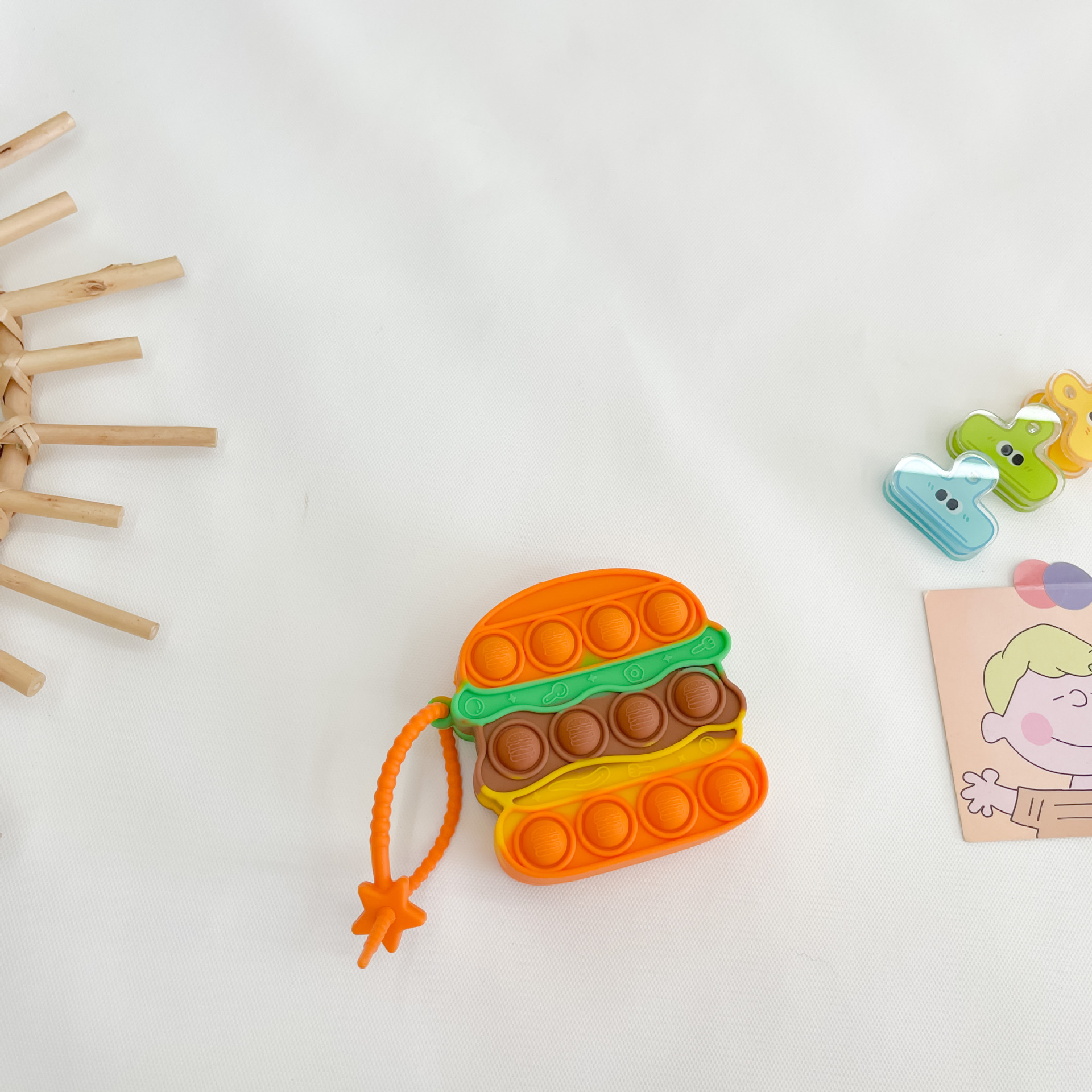 함부르크 오렌지 (미니 버블 동전 지갑)