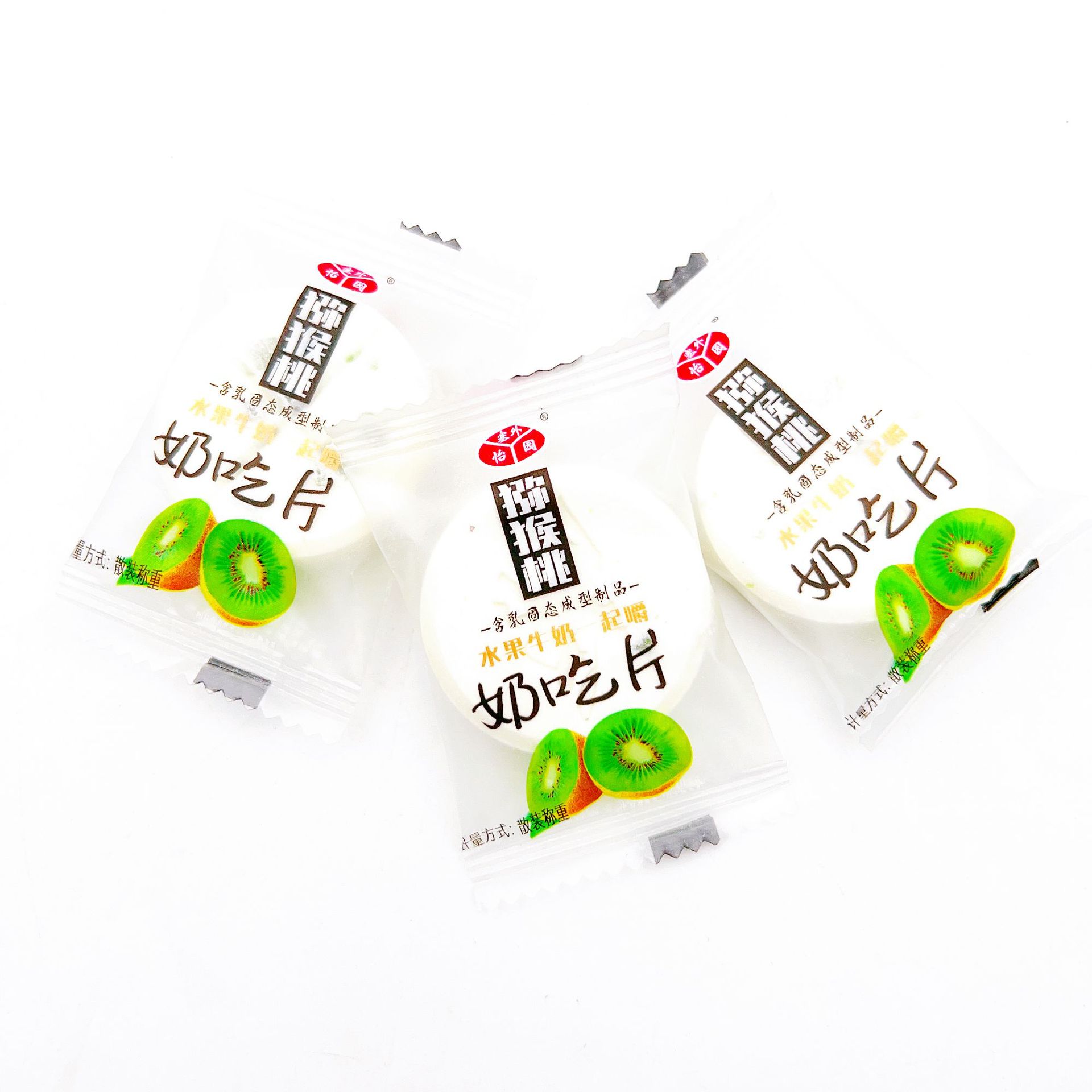 Saiwai Yi Yuan Milk Snack with Cranberry, Kiwi, and Pineapple Flavors - 1 Bag (5 Pounds)