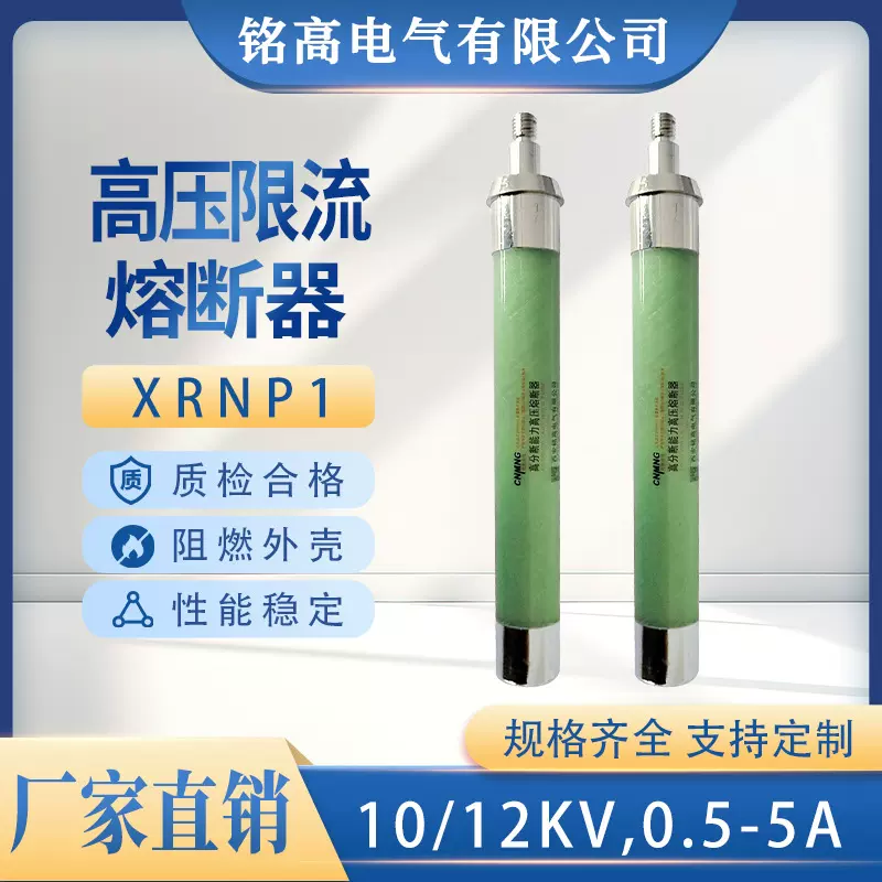 高压熔断器XRNP1-12KV/0.5 带螺纹XRNP1-10/0.5A带螺丝PT保险管