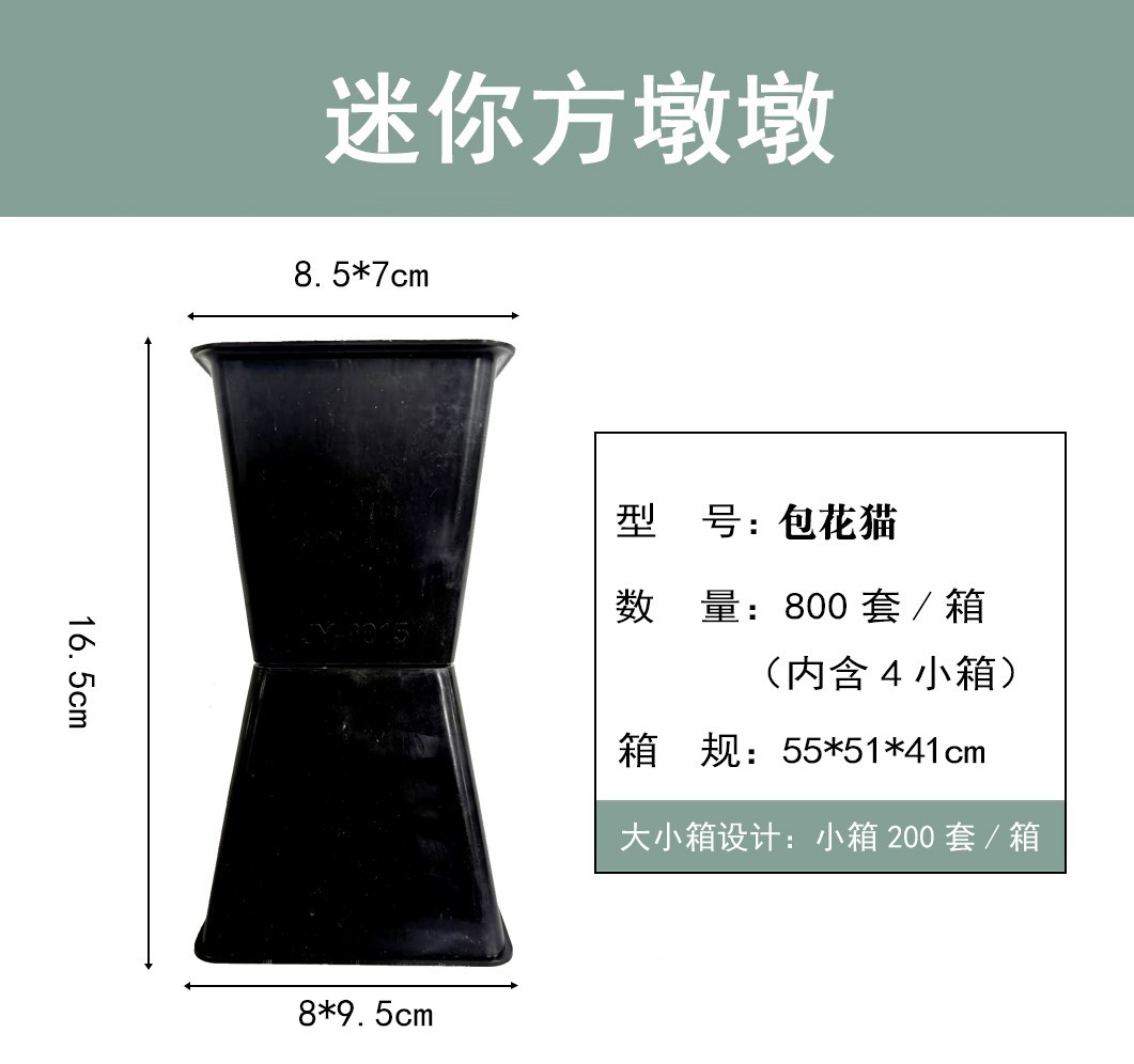 인기 미니 사각 부두(20세트) 고품질;