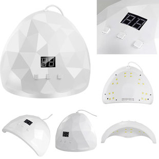 Meilun factory 88W mini nail lamp phototherapy machine cross-border induction LED display nail manicure baking Lamp UV