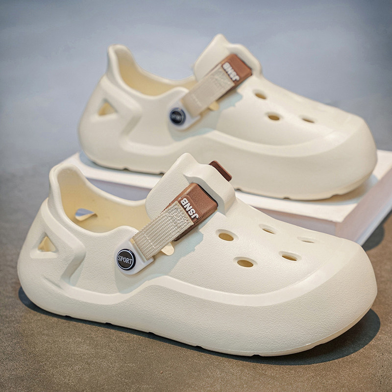 Women's Summer Outdoor Clogs with Thick Soles, Beach Sandals That Can Be Worn in Water, Closed-Back Sandals with Soft Soles That Are Comfortable and Fully Enclosed