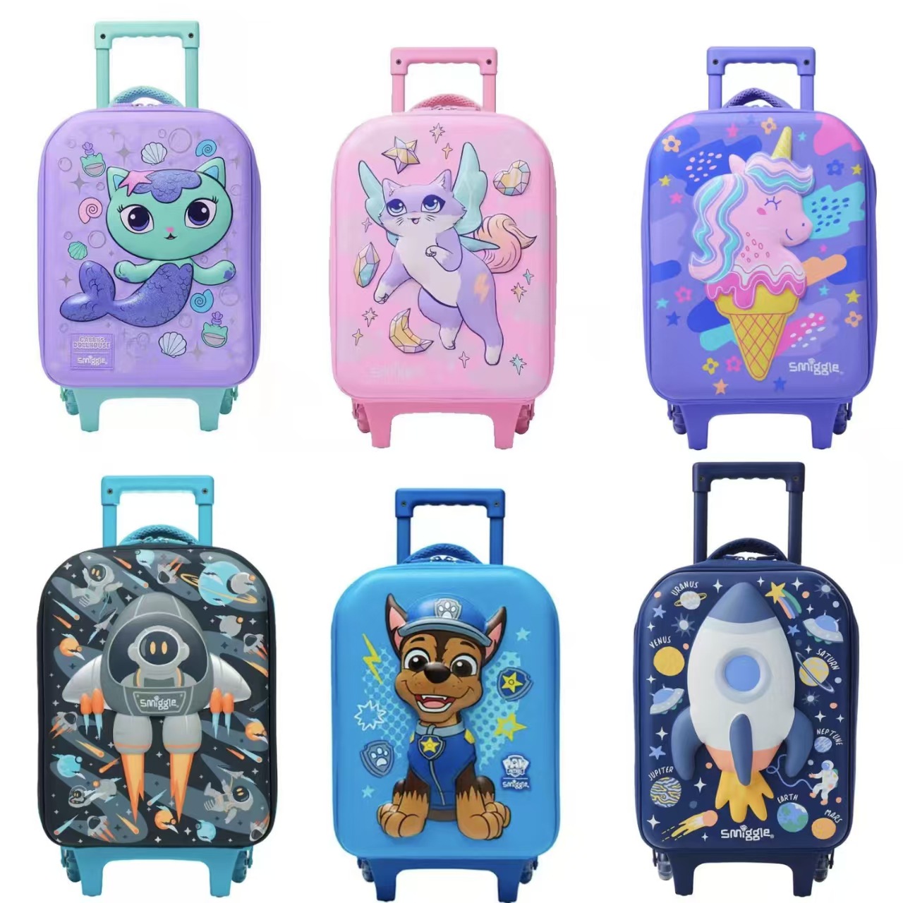 Cartoon cute suitcase
