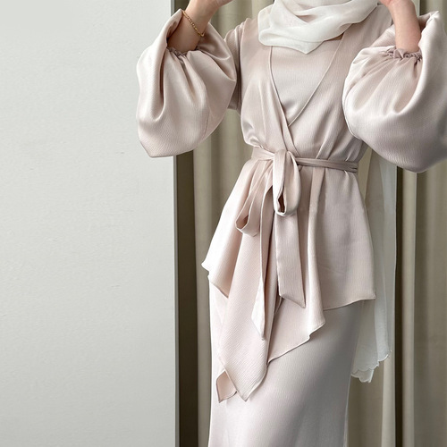 2024 Loriya Amazon eBay AliExpress Elegant Solid Color Two-Piece Set LR815