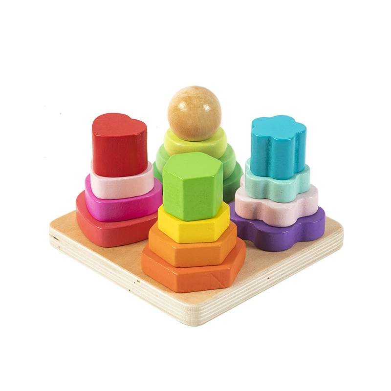 Teaching aids Montessori, children's constructor, geometric toy, early education