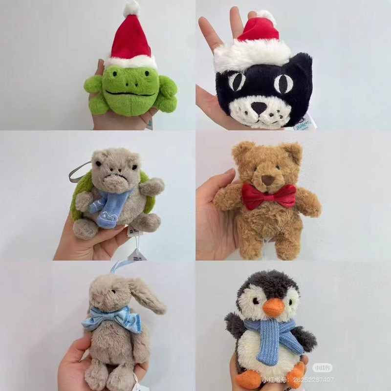 British Jc New Timmy Turtle Pendant Bag Charm Doll Keychain Plush Toy Gift Pendant