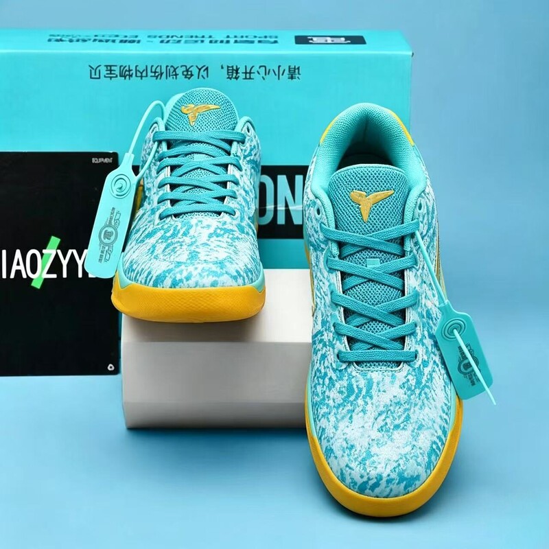 Kobe 8 Mismatched Basketball Shoes Men's Low-Top Outdoor Youth Elementary School Children's Professional Training Shoes Kobe 8 Mismatched Basketball Shoes Men's Low-Top Outdoor Youth Elementary School Children's Professional Training Shoes