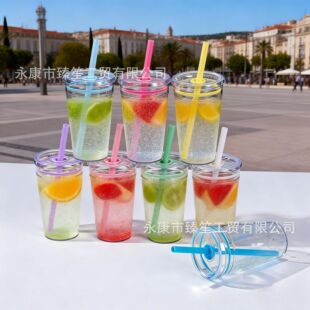 ��ɫpc���ϱ�16oz����÷ɭ���h��������ɫ���ܱ���yʽ��ˤˮ��