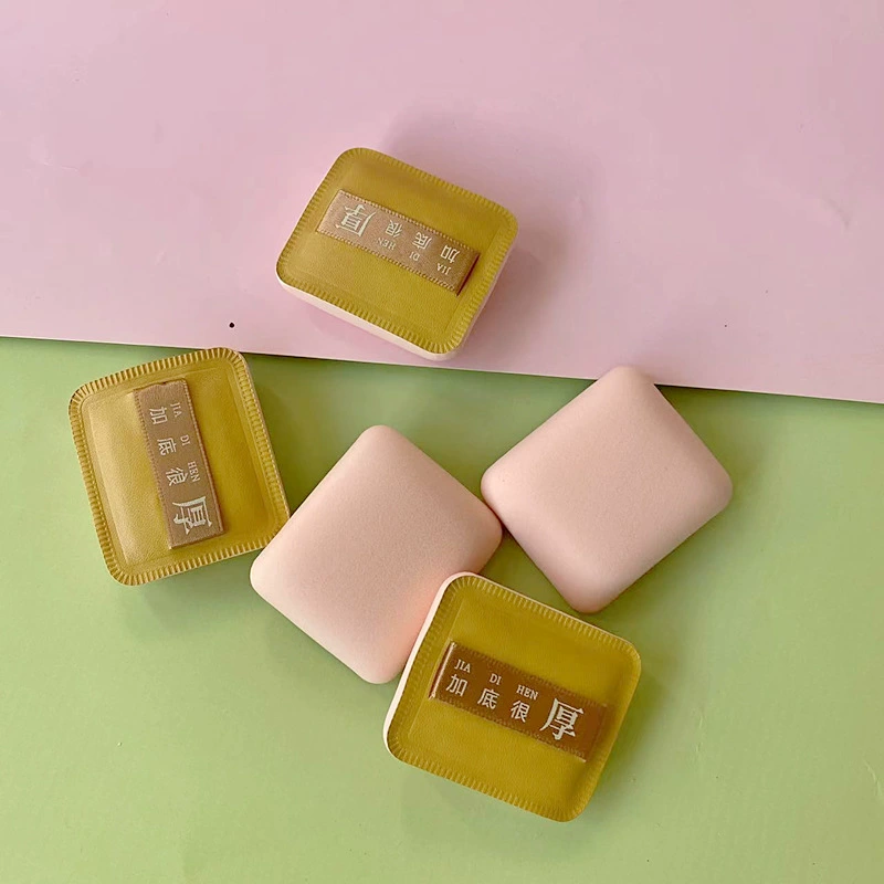 Хлопковые спонжи для макияжа, большие XL/L, формы капли/плоские/круглые, варианты пакет/сумка/шкатулка