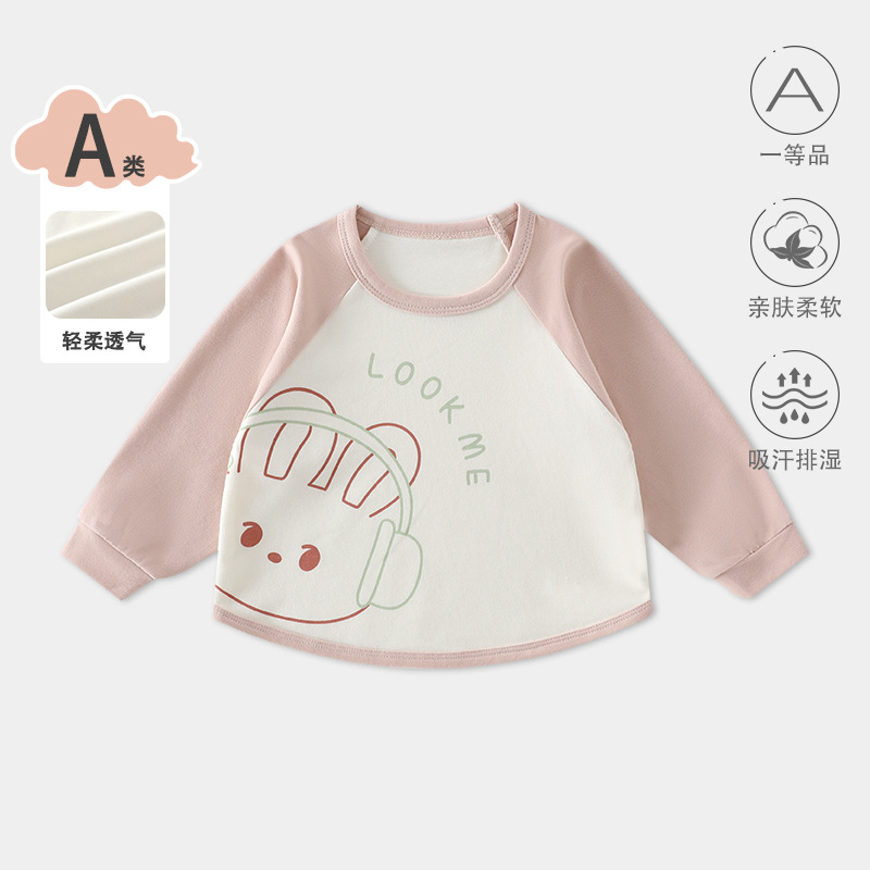 Capa de algodón de cuatro estaciones, chaqueta de bebé delgada, chaqueta de aire acondicionado, chaqueta de verano para niños
