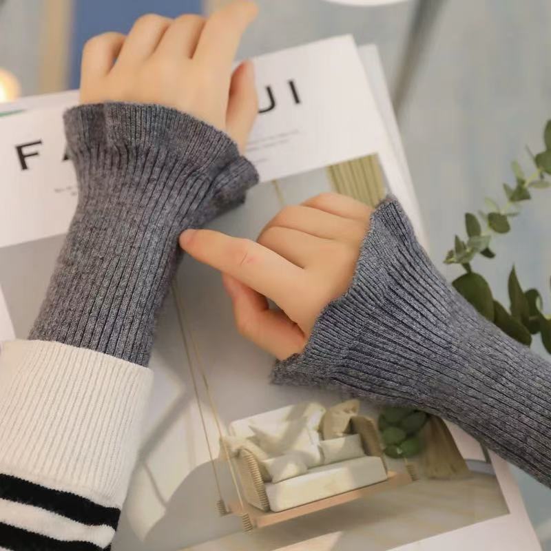 Fake Cuff Lace Versatile Wrist Warmers Joint Cold-Proof Warm Cuffs Fake Sleeve Gloves