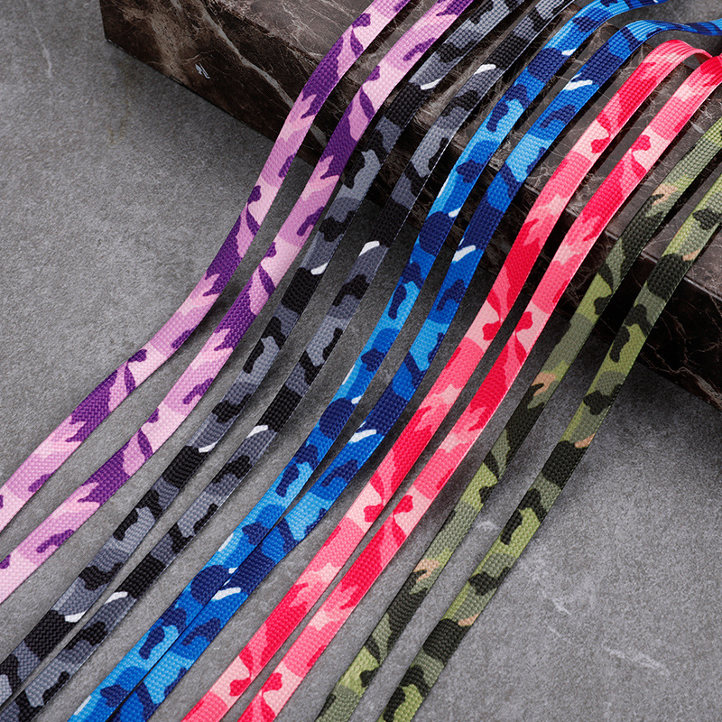 21 New shoelaces fit AF1 Air Force No. 1 Army purple board shoes sneaker white shoes camouflage camo shoelaces