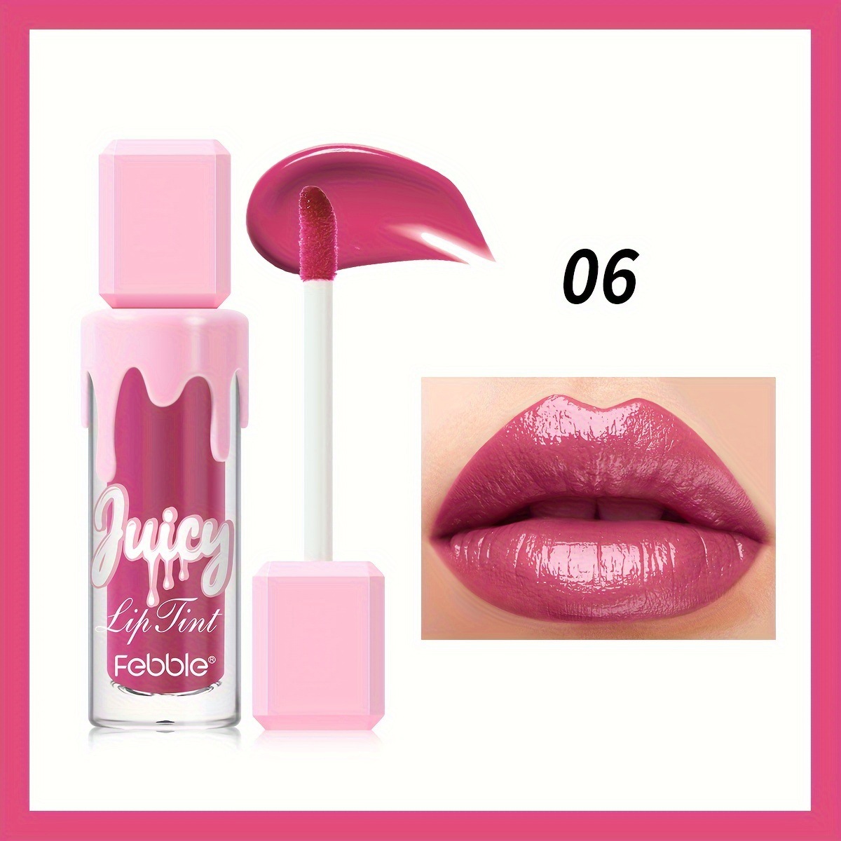 USHAS Europa y los Estados Unidos transfronterizos líquido esmalte labial esmalte labial esmalte labial esmalte labial LG2524A