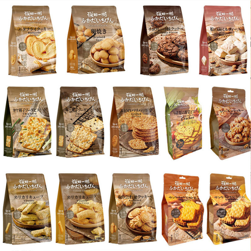 深田一彬蝴蝶酥 虾米脆烧 方块酥 曲奇 蛋仔烧 苏打饼 松塔