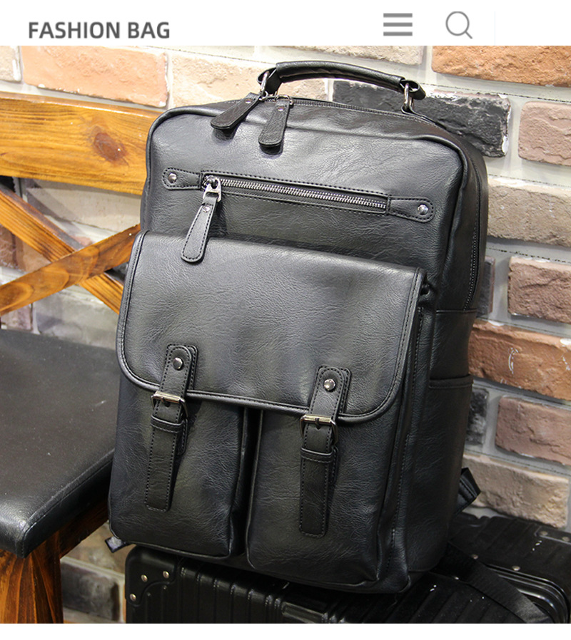 Moderna muška torba za računalo velikog kapaciteta za slobodno vrijeme, ruksak za studentska poslovna putovanja, trendi brend_voghion.com