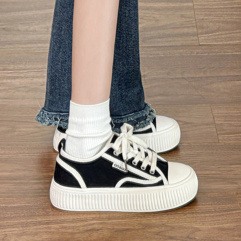 Bulk Purchase Negotiable, Thick-Soled Canvas Shoes for Women, 2026 New Versatile Sneakers, Cloth Shoes, Converse Thick-Soled Shoes Bulk Purchase Negotiable, Thick-Soled Canvas Shoes for Women, 2026 New Versatile Sneakers, Cloth Shoes, Converse Thick-Soled Shoes