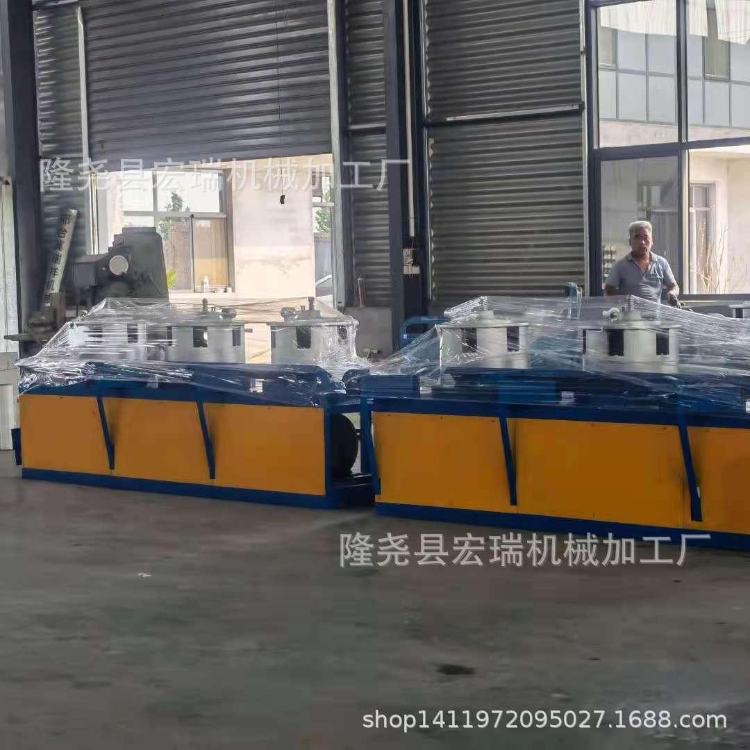 河北宏瑞4连拉丝机钢筋拉拔机6.5盘条拉丝制钉机配套设备加强耐磨