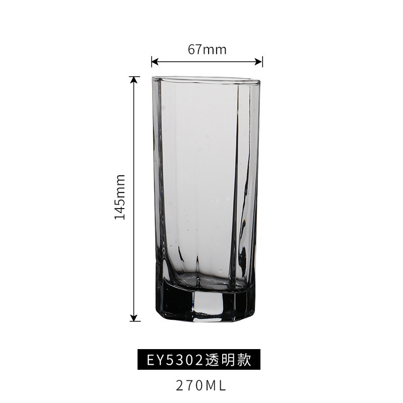 家用创意简约情侣刷牙杯酒店客房玻璃漱口杯牙刷杯客栈水杯洗漱杯|undefined