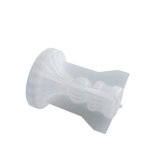 Poppy diy crystal glue jewelry abrasive three-dimensional striped pillar candle holder silicone mold source wholesale