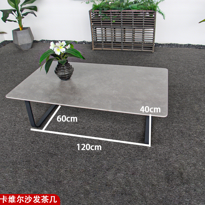 Sofá al aire libre patio terraza balcón combinación interior y exterior impermeable protección solar jardín de ocio al aire libre hotel silla villa