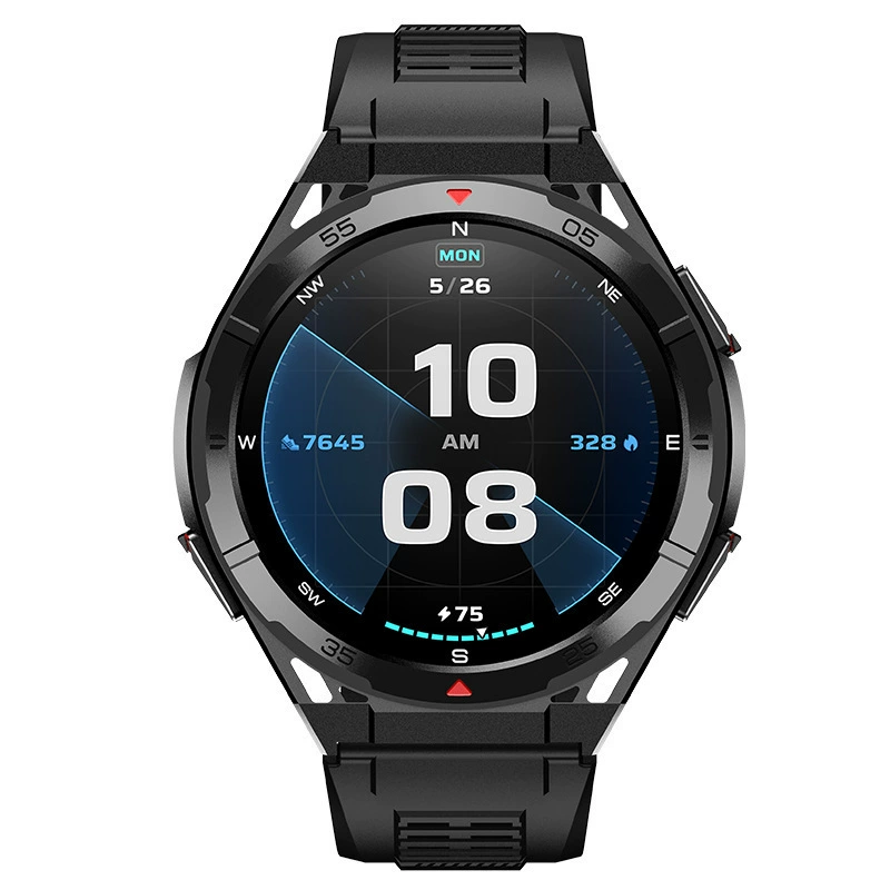 Умные часы X2B, 1,43" AMOLED, двухчастотный GPS, Bluetooth‑звонки, водозащита 30 м