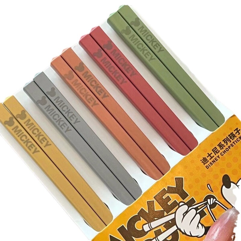 無漆無ワックス天然楠竹箸家庭用食器防かび高級竹箸10双包瓢箪花瓶箸|undefined