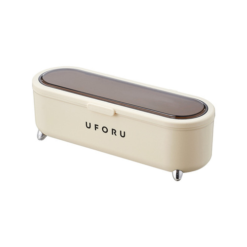 Light luxury cutlery box storage box drain chopstick box household dust-proof chopstick barrel kitchen spoon with lid chopstick cage