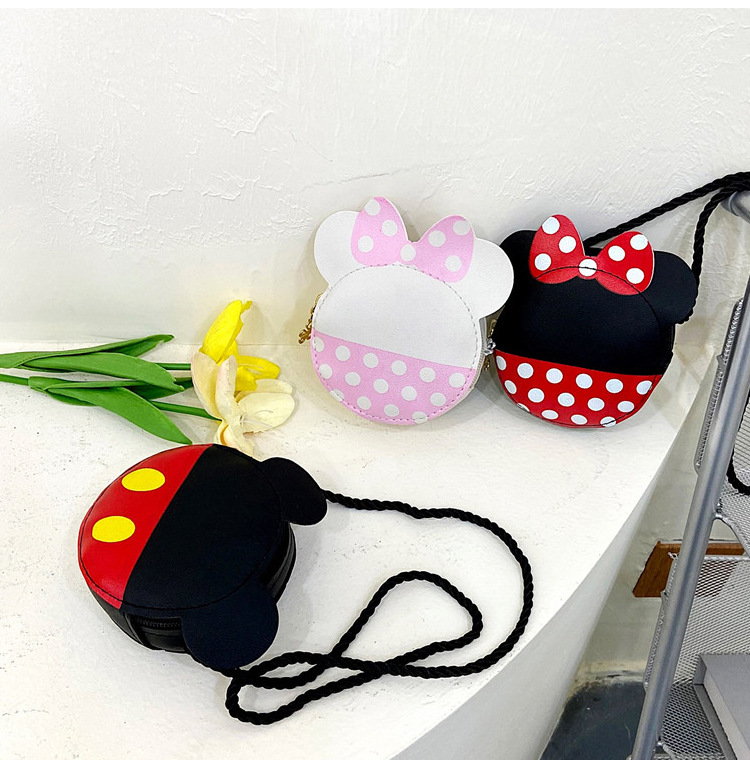Children's bag, single-shoulder bag, 2021 new cute little bag, PU crossbody bag, trendy mini coin purse for boys and girls undefined