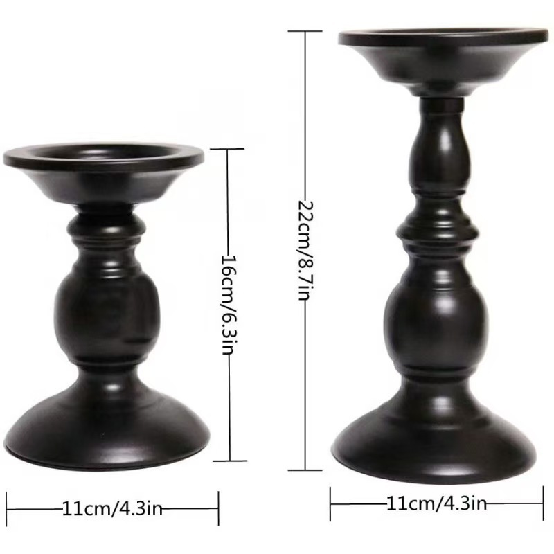 Candelaria de hierro forjado columna romana decoración candelabro mesa de comedor atmósfera retro sensación de asiento decoración romántica vela vela vela