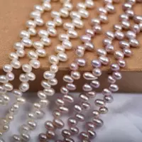 Натуральный пресноводный жемчуг Sanqi отверстие рисовая бусина 5 мм в форме DIY головные уборы ручной работы антикварные аксессуары оптом материалы оптом