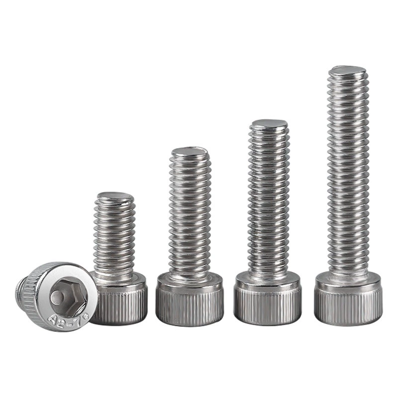 304 нержавеющая сталь Чашка головка шестигранный винт цилиндр болт круглый головка винт крепеж оптом M1.4-M12