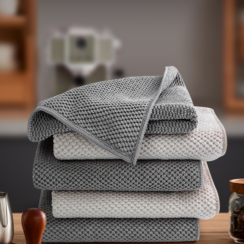 Toallitas de bar de cafetería cuidadosamente seleccionadas