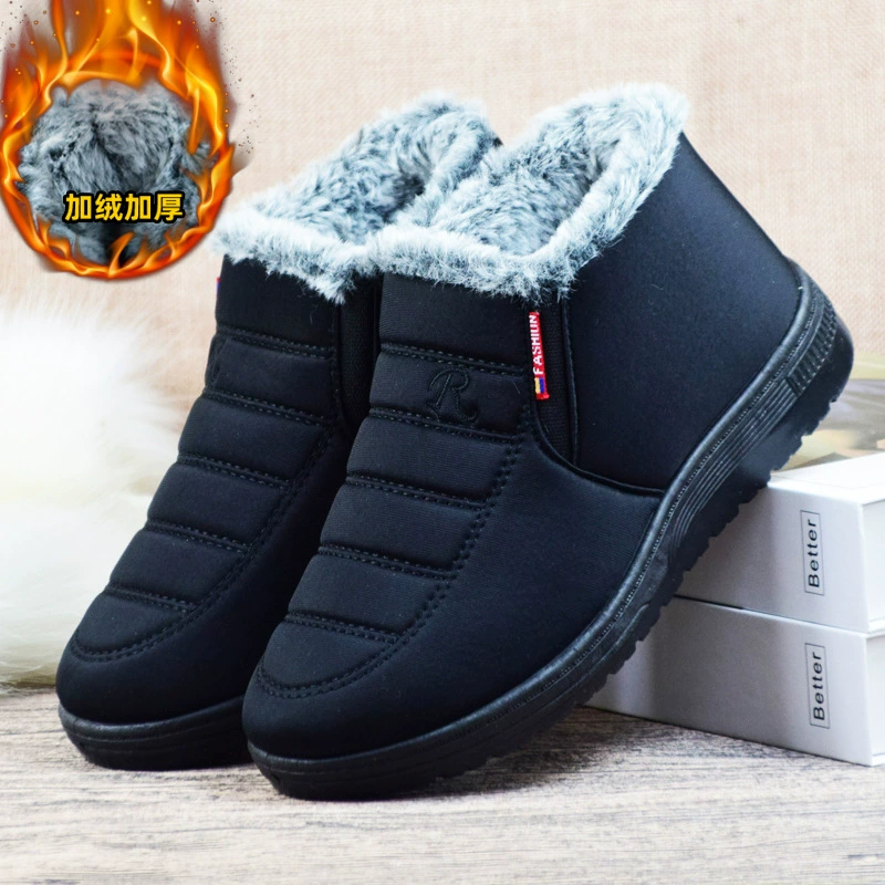 Женские зимние лоферы-ботинки на Warm-ходьбе с мягкой подошвой, плюшевой подкладкой, размеры 35–40