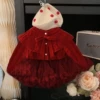 W26 shawl cardigan and big puff tutu