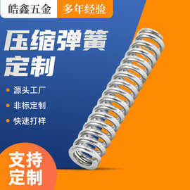 跨境不锈钢压缩弹簧定制金属五金玩具圈开关按压弹簧配件汽车配件