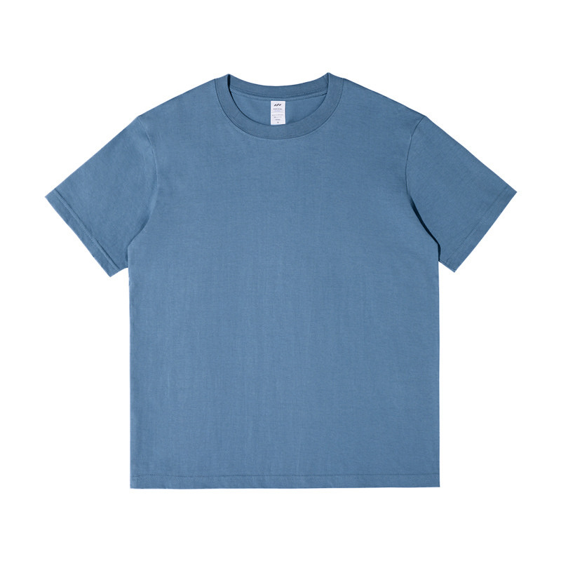 320 グラムヘビーウェイトアメリカンスモールネック Tシャツメンズピュアコットンルーズ半袖ラウンドネックボトリングシャツオフショルダーホワイトインナー|undefined