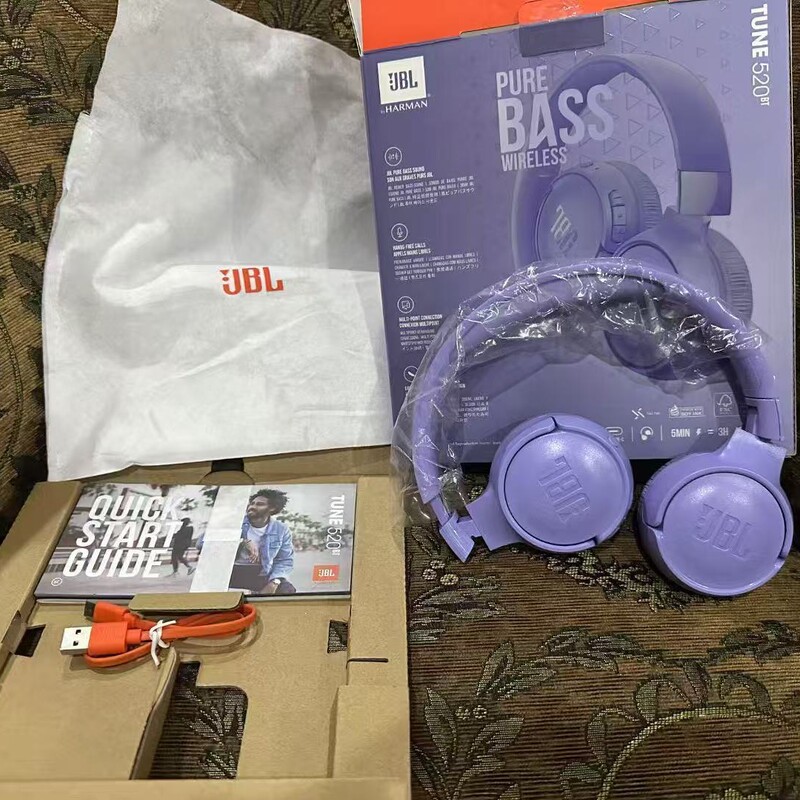 Suitable for JBL TUNE520BT Bluetooth headset wireless call HIF NC headset one machine one code