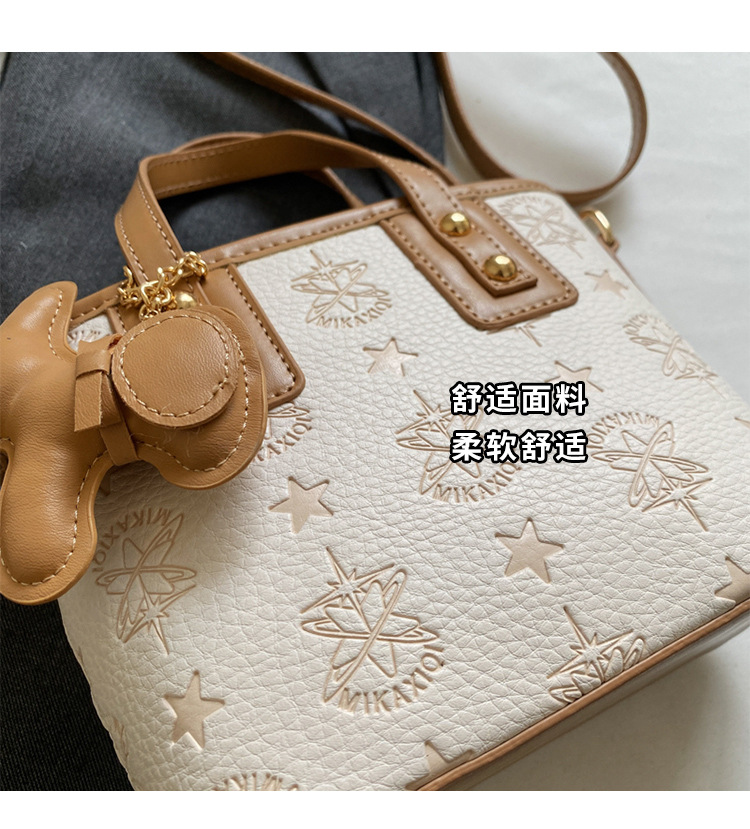 French niche fashion handbag for women, 2025 new high-end and stylish crossbody bag, casual and versatile bucket bag undefined