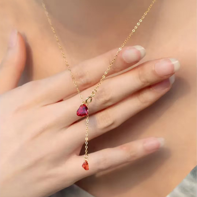 All Seasons Season 925 Sterling Silver Cable Chain Heart Shape Pendant Necklace