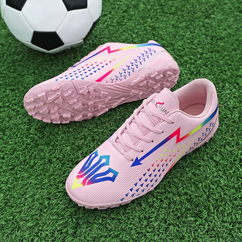 2025 nuevos zapatos de fútbol de clavos infantiles zapatos de entrenamiento deportivo para hombres y mujeres zapatos deportivos juveniles transfronterizos
