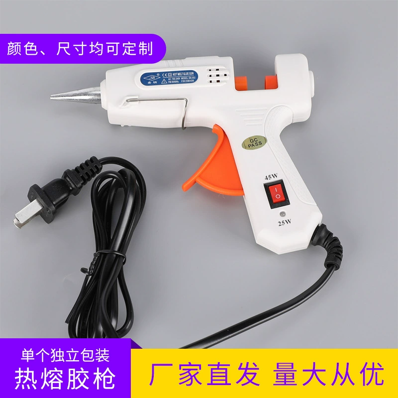 Оригинальный обработанный термоплавкий клеевой пистолет 25-45 Вт Регулируемая температура
