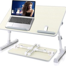 厂销笔记本电脑桌床上用折叠桌便携升降懒人小桌子宿舍书桌亚马逊