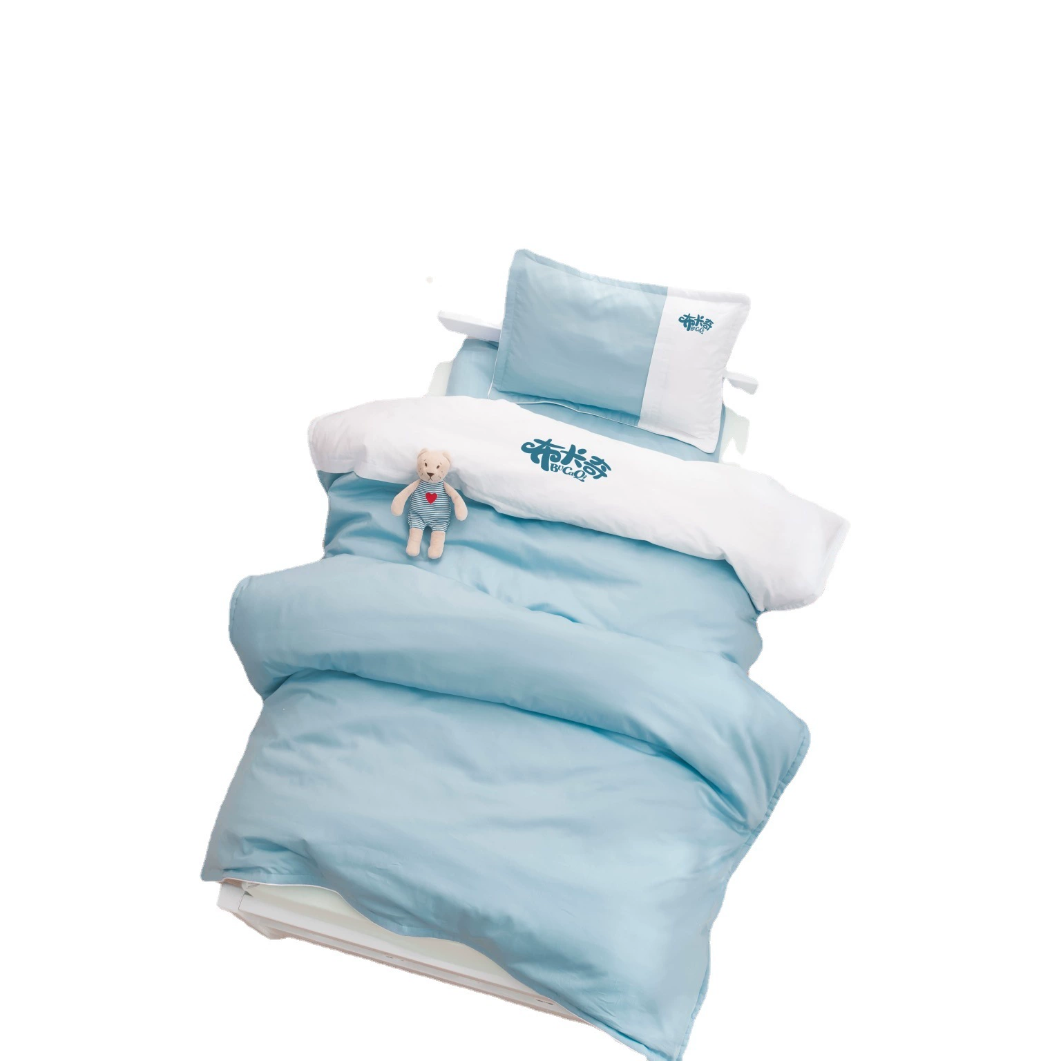 Set for kindergarten for sleep, duvet, bedspread, 3 piece set