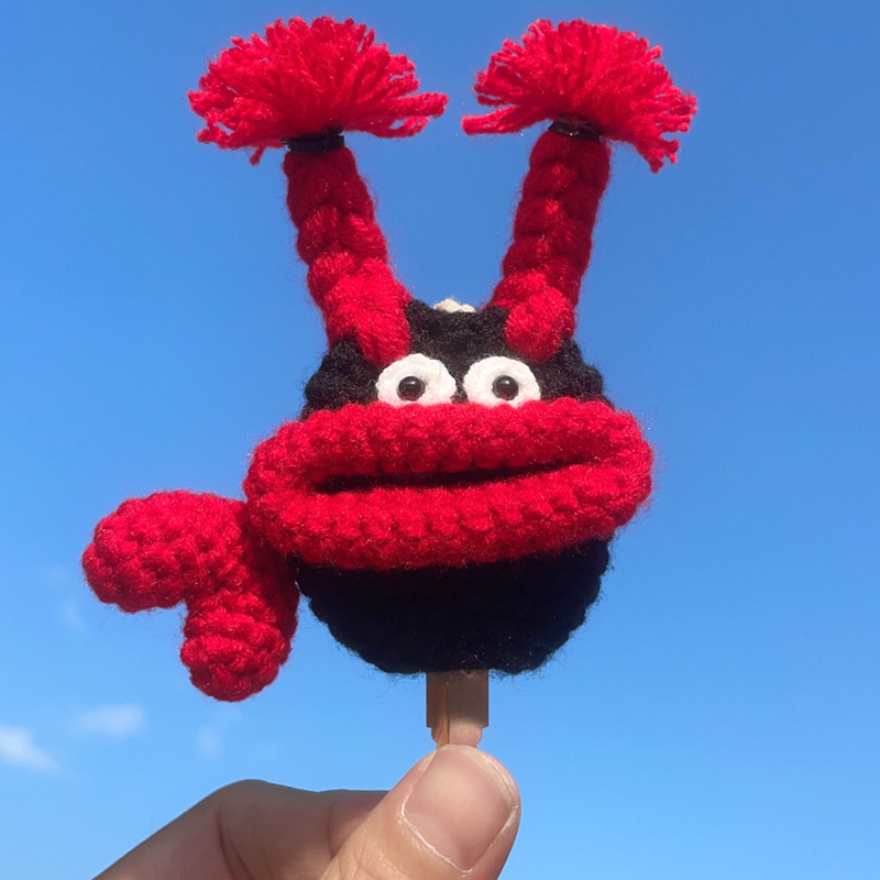 【미니】블랙 레드 브레이드