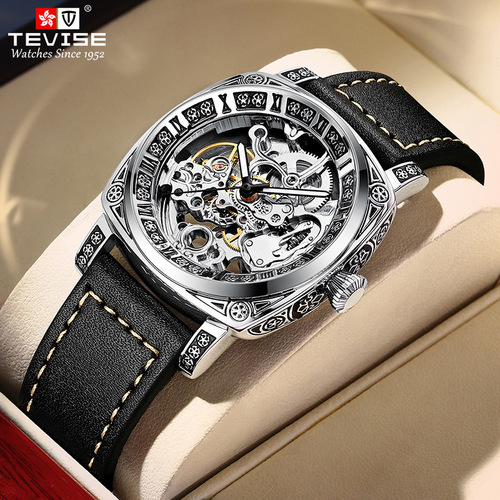 Swiss Tissot luxury high-end fashion mechanical watch movement waterproof watch famous brand rich man high appearance light luxury original watch