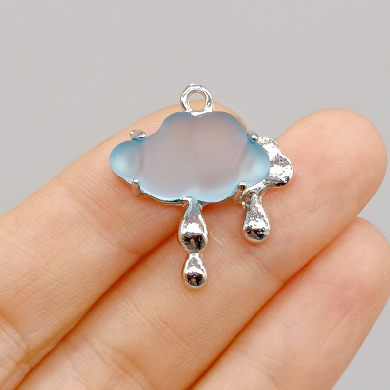 4g Weight Pendant Jewelry Making Type 15-20mm Jewelry Making Size DIY Jewelry Accessories Classification 1 Piece Quantity Alloy Material Clouds, Star, Moon Pattern All Seasons Season Polished Finish Cute, Sweet Style 1 Piece 15-20mm Alloy Clouds Star Moon Polished Pendant DIY Jewelry Accessories 12