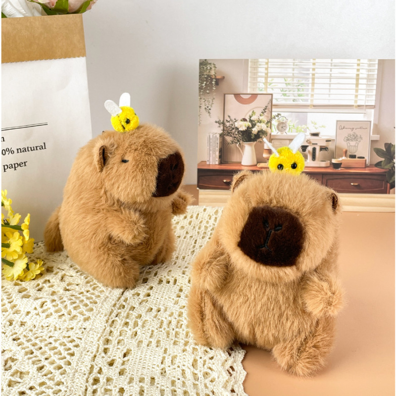 かわいい漫画カピバラシリーズぬいぐるみペンダントモルモット人形カピバラ子供のホリデーギフト卸売|undefined
