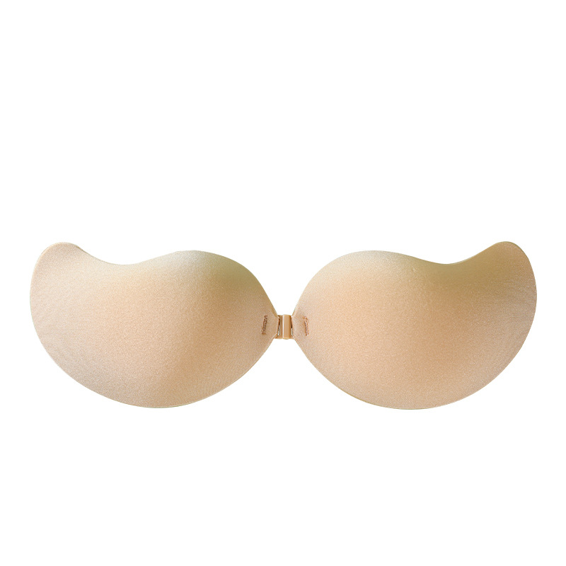 Copa de mango pechuco vestido de boda especial verano transpirable sin marcas pechuco pequeño no se reúne para engrosar el pegamento de pecho invisible
